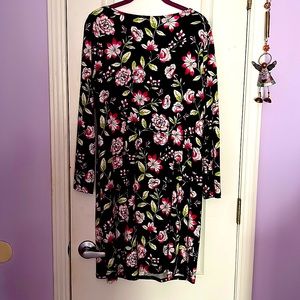 J.Jill Wearever collection floral dress